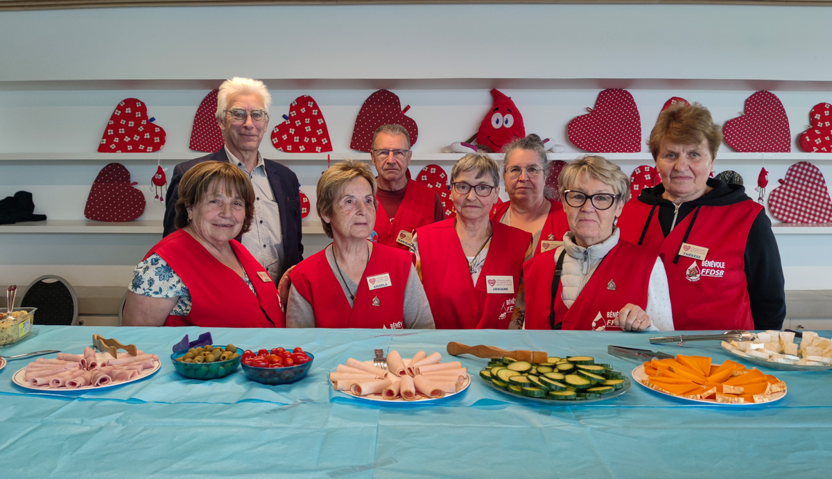 collecte de sang à Communay le 22 mai 2025 