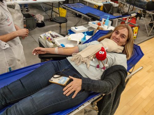 Collecte de sang à Communay 271125