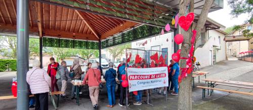 Parcours de la vie de la FFDSB le 30 avril 2024 à Communay